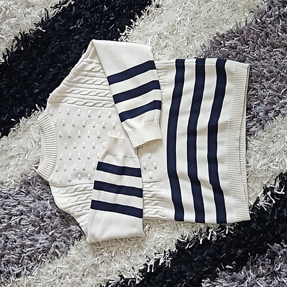 Mango striped sweater